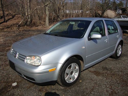 2002 volkswagen golf tdi, no reserve. hatchback 4-door 1.9l