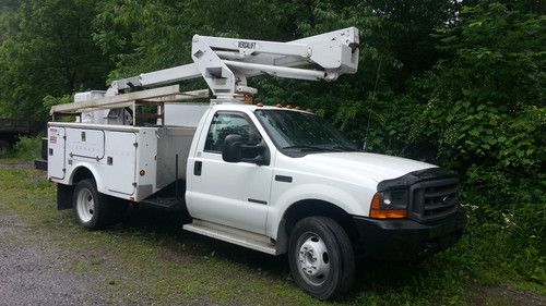 1999 ford f450 bucket truck with versa lift