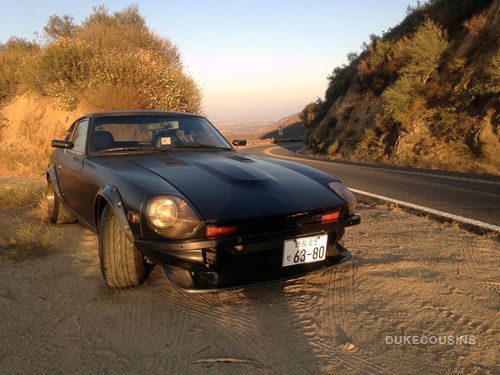 1978 datsun 280 fairlady z nissan drift race rocky auto carbon fiber