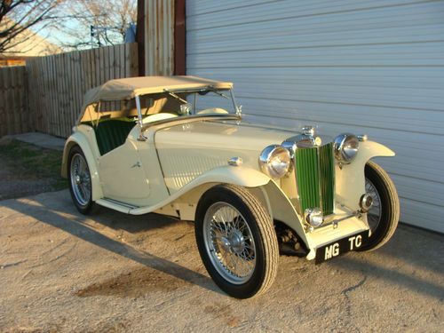 1947 mgtc .fully restored.   california car in texas.