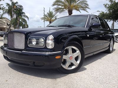 2002 bentley arnage red label 1 owner florida car clean carfax