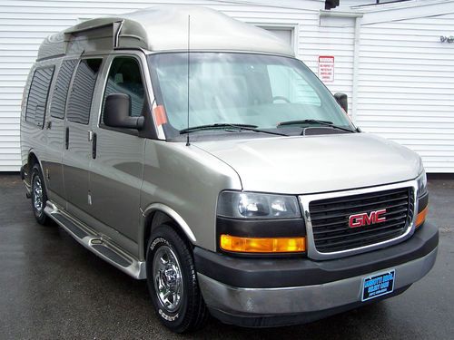 2003 gmc savana high top conversion van with wheel chair lift