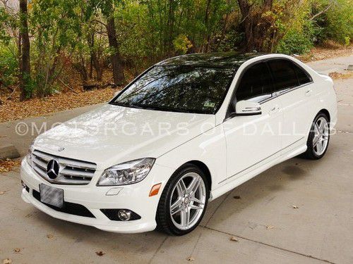 2010 mercedes benz c300 1 owner navigation heated seats premium package