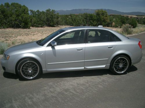 4.2l 6 speed ricardo seats silver audi s4