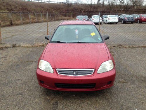 1999 honda civic lx sedan 4-door 1.6l ( no reserve )