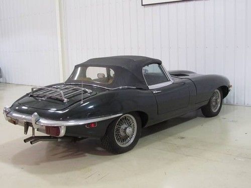 1969 jaguar xk e type convertible-survivor-barn find