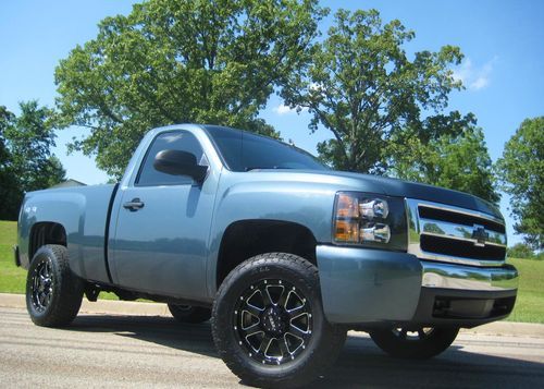 08 chevy silverado reg cab swb v8 4x4 new gear wheels nitto's flowmaster tough!