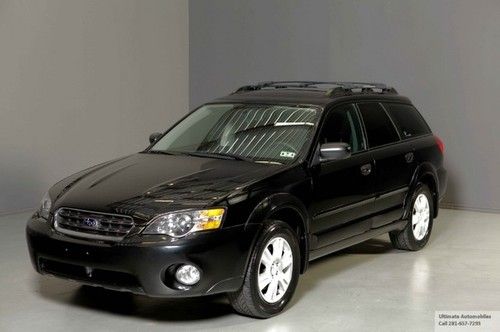 2005 subaru outback 2.5i awd heated seats xenons 5-speed 1-owner clean carfax  !