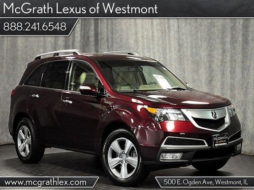 2010 mdx technology package navigation one owner
