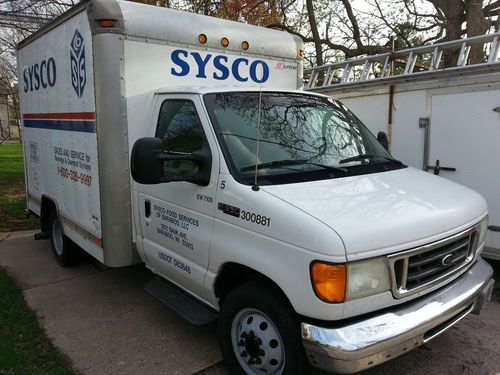 2003 ford e-350 super duty diesel  box truck base cutaway van 2-door 7.3l