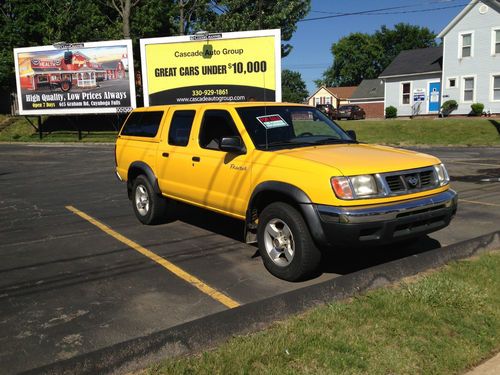 2000 nissan frontier se crew cab pickup 4-door 3.3l