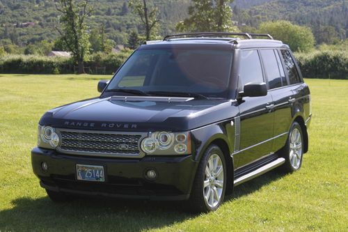 2006 land rover range rover supercharged sport utility 4-door 4.2l