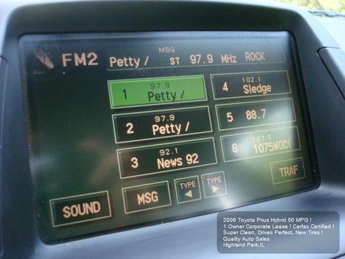2006 TOYOTA PRIUS HYBRID 1 OWNER 50 MPG NEW TIRES SUPER CLEAN CARFAX GUARANTEE, US $6,975.01, image 21