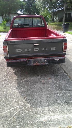 1988 Dodge Dakota v6 Pickup 2-Door 3.9L, image 3