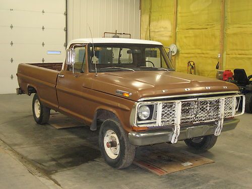 1972 ford f100 4x4 survivor original paint