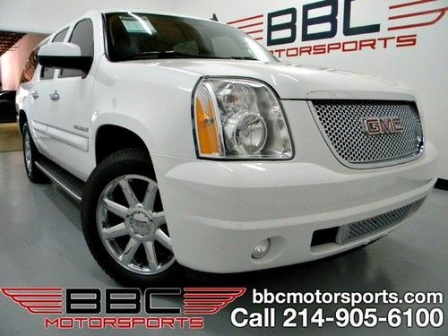 2008 gmc yukon xl denali navi rear dvd back-up cam 1 owner clean carfax