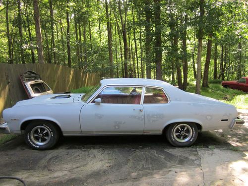 1974 pontiac gto (chevy nova)  number matching 350,4spd l48 sbc