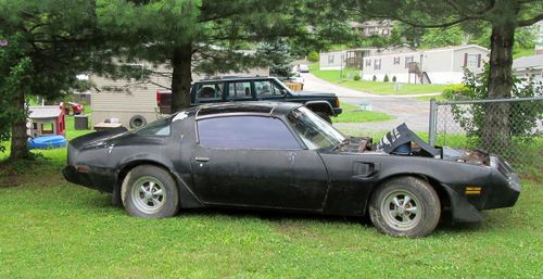 1980 turbo trans am project barn find