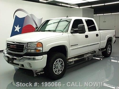 2007 chevy silverado 2500hd sle crew cab 4x4 51k miles texas direct auto