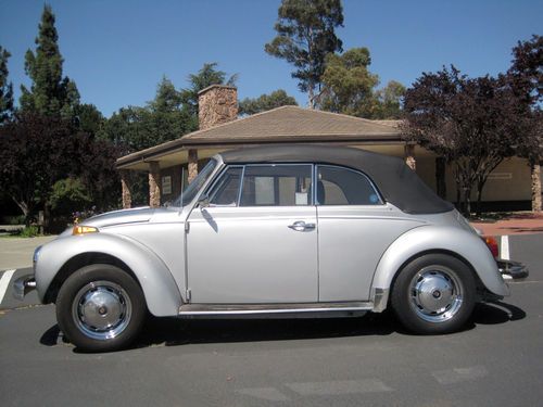 1975 volkswagen classic vw beetle convertible fuel injection 4 speed karmann