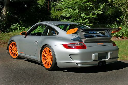 2007 Porsche 911 GT3 RS in Silver/Orange, image 6