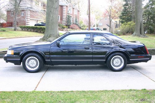 1990 lincoln mark vii lsc special editon se