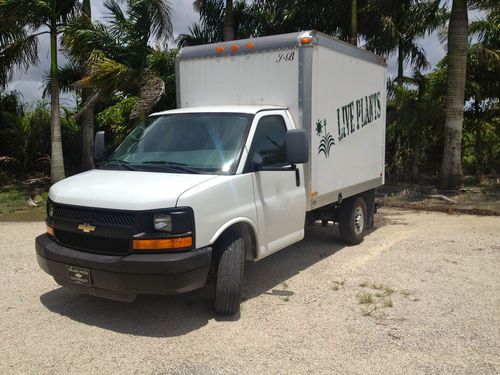 2010 chevrolet express 3500 base extended cargo van 3-door 6.0l