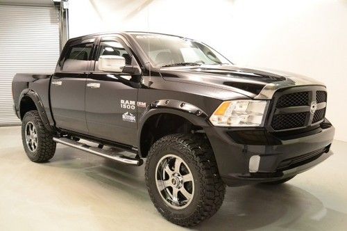 Lifted factory warranty dodge ram 1500 new 37 tires express st crew cab 4x4