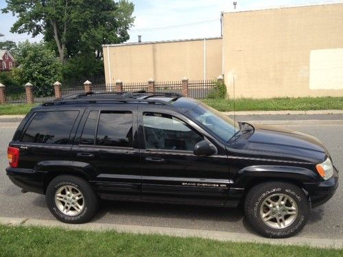 1999 jeep grand cherokee limitited black/black fullyloaded mechanic ownded