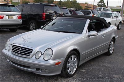 Clean 2003 clk320 cabriolet, low miles