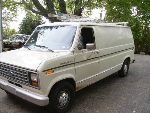 1990 ford e 150 cargo van