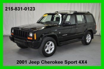 01 jeep cherokee sport 4wd 60th anniversary one owner no reserve