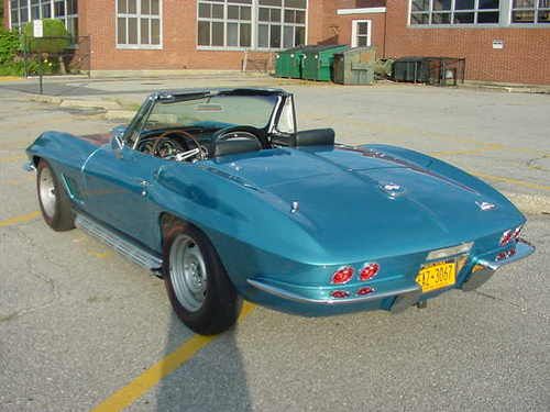 1967 Corvette 427(Tri-power)Conv(Beautiful Original NCRS Top-Flight)Marina Blue*, image 8