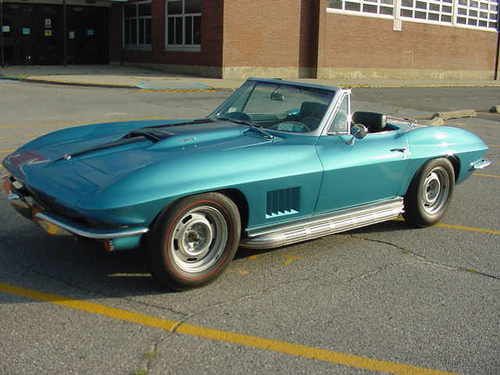 1967 Corvette 427(Tri-power)Conv(Beautiful Original NCRS Top-Flight)Marina Blue*, image 20