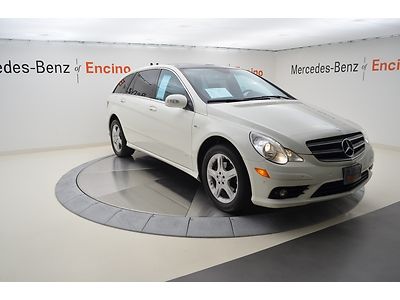 2009 mercedes-benz r320 blutech, clean carfax, nav, pano roof, camera, beautiful