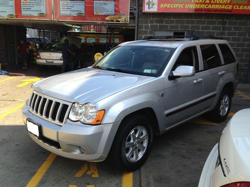 2008 jeep grand cherokee limited sport utility 4-door 5.7l fully loaded clean