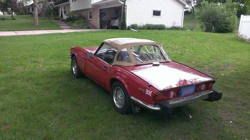 1980 triumph spitfire base convertible 2-door 1.5l