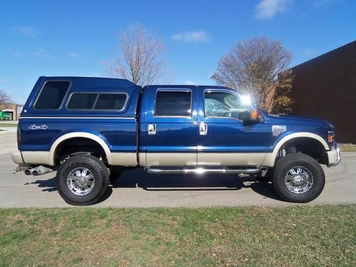 2008 ford f-250 super duty king ranch crew cab 4-door 6.4l super clean