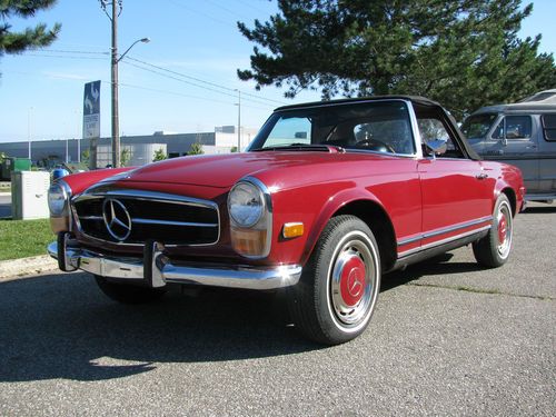 1971 mercedes 280sl convertible