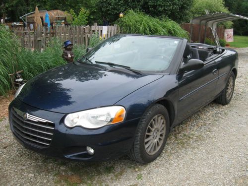 2006 chrysler sebring touring convertible 2-door 2.7l
