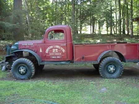 Vintage dodge power wagon model wm300-126 4x4