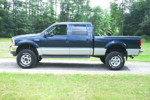 2002 ford f-250 super duty lariat 4x4 crew cab