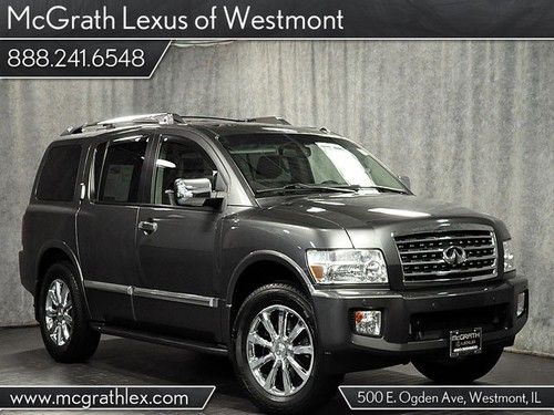 2008 qx56 4wd navigation rear dvd 20 wheels