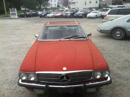 1973 mercedes benz 450 sl sport coupe convertible hard top restorable no reserve