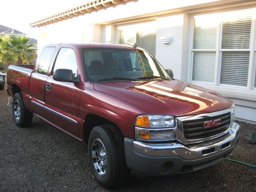 Sharp/maintained 2007 gmc 1500 extended cab short bed with salvage title