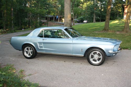 1967 Ford Mustang Coupe, 289 2BBL, Automatic Trans, 15in American Racing Wheels, image 2