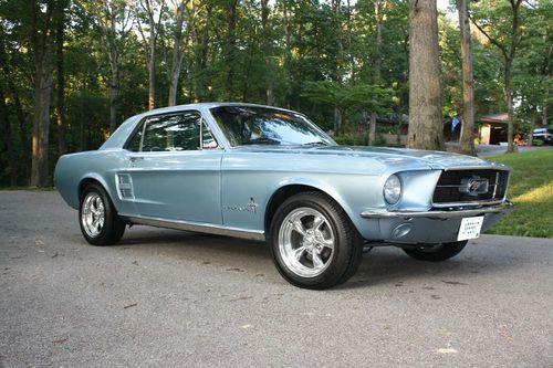 1967 Ford Mustang Coupe, 289 2BBL, Automatic Trans, 15in American Racing Wheels, image 9
