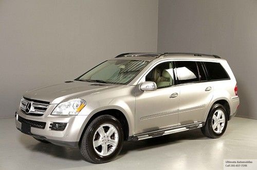 2007 mercedes gl450 awd nav dual sunroof leather heated seats 7-pass 3rd row