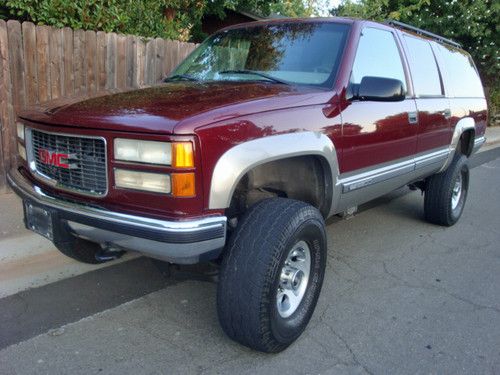 1999 GMC Suburban Sierra SLE 4dr Utility 4x4, US $3,250.00, image 5