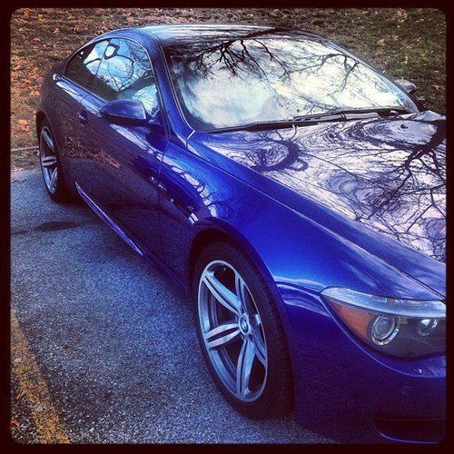 2006 bmw m6 base coupe 2-door 5.0l blue